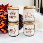 Toasted Pumpkin Spice Candle Soy Wax Autumn Pumpkin Pie Home Fragrance