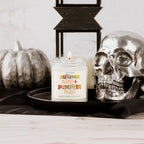 Toasted Pumpkin Spice Candle Soy Wax Autumn Pumpkin Pie Home Fragrance