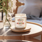 Toasted Pumpkin Spice Candle Soy Wax Autumn Pumpkin Pie Home Fragrance