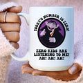 Today's Number Is Zero Ceramic Mug 15 oz Peachy Sunday