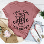 Today's Vibe Tee Peachy Sunday