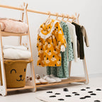 Pack of 10 Kid's Wooden Hangers - SJB-DIAMOND ELITES