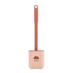 Toilet Brush Holder Sets Wall Hanging Household Floor Standing Soft Bristle Head Bathroom Cleaning Accessories Toilet Brush Set, Silicone Toilet Brush with Holder Wall Mounted With Toilet Bowl Brush And Holder Bendable Brush Head Holder Quickly Drying Stevvex