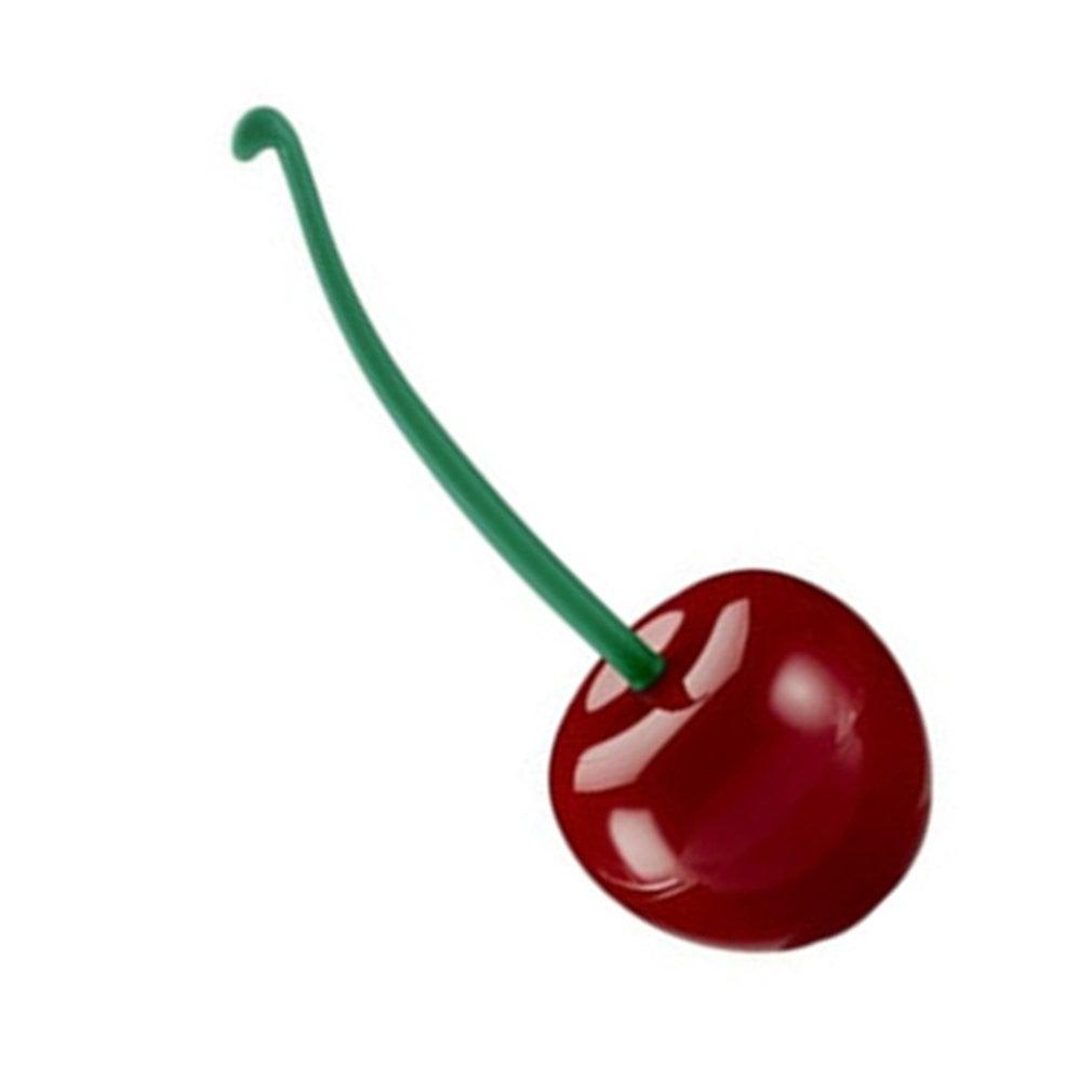 Toilet brush New Lovely Cherry Shape Lavatory Brush Toilet Brush Holder Set Toilet Cherry Shape Toilet Brush Standing Toilet Brush Set Compact Household Bathroom Cherry Toilet Brush Stevvex