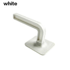 Toilet Paper Holder Hole-Free Tissue Rack Wall-Mounted Shelf Kitchen Bathroom Roll Paper Storage Window Handles Plastic Rustproof Paper Roll Holder No Drilling Easy To Install The Bathroom Accessory Suitable For Office Kitchen Bathroom Stevvex
