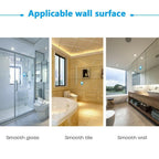 Toilet Paper Holder Super Storage Suction Cup Wall Mount Removable Rack Suction Cup Toilet Paper Holder  Wall Mount Plastic Tissue Roll Dispenser For Bathroom And Kitchen Stevvex