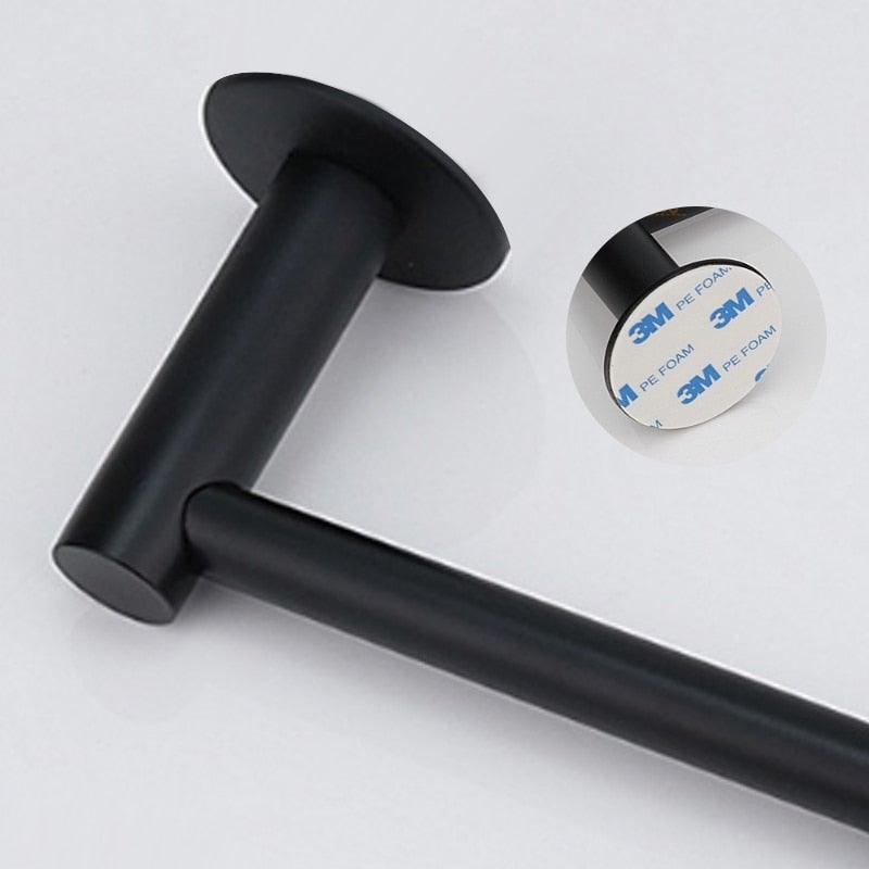 Toilet Wall Mount Toilet Paper Holder Stainless Steel Bathroom Kitchen Roll Paper Accessory Tissue Towel Accessories Holders Modern Paper Roll Holder Wall Mount Tissue Roll Rack For Bathroom Stevvex