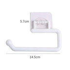 Toilet Wall Mount Toilet Paper Holder Stainless Steel Bathroom Kitchen Roll Paper Accessory Tissue Towel Accessories Holders Modern Paper Roll Holder Wall Mount Tissue Roll Rack For Bathroom Stevvex