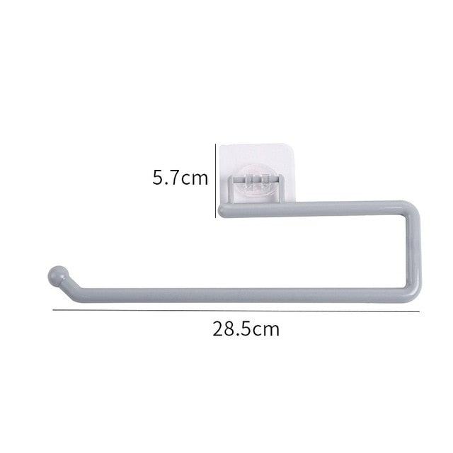 Toilet Wall Mount Toilet Paper Holder Stainless Steel Bathroom Kitchen Roll Paper Accessory Tissue Towel Accessories Holders Modern Paper Roll Holder Wall Mount Tissue Roll Rack For Bathroom Stevvex