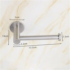 Toilet Wall Mount Toilet Paper Holder Stainless Steel Bathroom Kitchen Roll Paper Accessory Tissue Towel Accessories Holders  Tissue Roll Holders Dispenser And Hangers Wall Mounted For Bathroom  Kitchen Stainless Steel Stevvex