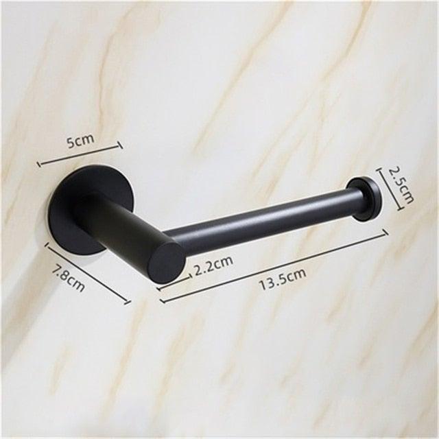 Toilet Wall Mount Toilet Paper Holder Stainless Steel Bathroom Kitchen Roll Paper Accessory Tissue Towel Accessories Holders  Tissue Roll Holders Dispenser And Hangers Wall Mounted For Bathroom  Kitchen Stainless Steel Stevvex