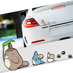 Tonari No Totoro Car Stickers Styling Car Stickers Styling Anime Comics Auto Window Decals Vinyl Windshield Accessories Auto Bumper Funny Cartoon Decal Stickers For Car 18cm*9cm Stevvex