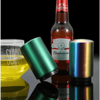 Automatic Beer Bottle Opener Magnet Beer Opener Stainless Steel Push Down Opener Wine Beer Soda Cap Opener Kitchen Accessories Stevvex