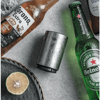 Automatic Beer Bottle Opener Magnet Beer Opener Stainless Steel Push Down Opener Wine Beer Soda Cap Opener Kitchen Accessories Stevvex