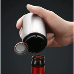 Automatic Beer Bottle Opener Magnet Beer Opener Stainless Steel Push Down Opener Wine Beer Soda Cap Opener Kitchen Accessories Stevvex