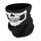 Top Quality Cycling Mask Headwear Halloween Skull Wrap Scarf Warm Washable Headband Breathable Running Bandana Outdoor Sports Equipment Stevvex