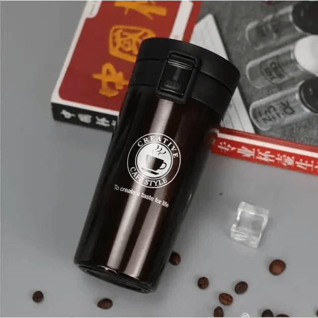 Travel Coffee Mug Stainless Steel Thermos Tumbler Cups Vacuum Flask Thermo Water Bottle Tea Mug Thermocup Stevvex
