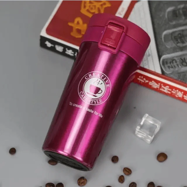 Travel Coffee Mug Stainless Steel Thermos Tumbler Cups Vacuum Flask Thermo Water Bottle Tea Mug Thermocup Stevvex