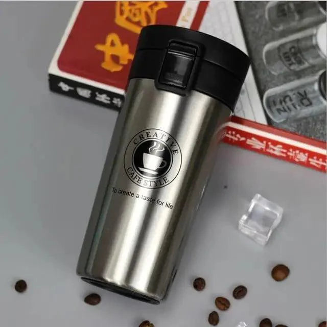 Travel Coffee Mug Stainless Steel Thermos Tumbler Cups Vacuum Flask Thermo Water Bottle Tea Mug Thermocup Stevvex