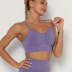 Push Up Sports Tops Fitness For Women And Girls Sport Female Sport Gym Top Padded Gym Brassiere Sports