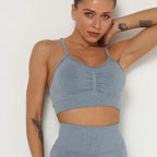 Push Up Sports Tops Fitness For Women And Girls Sport Female Sport Gym Top Padded Gym Brassiere Sports
