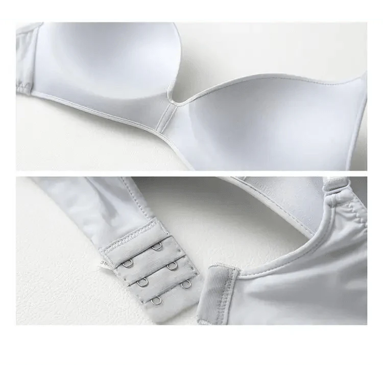 Seamless Bras for Women Push Up Bra No Wire Brassiere A B Cup Underwear Bra Three Quarters 3/4 Cup Thin Soft Stevvex