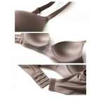 Seamless Bras for Women Push Up Bra No Wire Brassiere A B Cup Underwear Bra Three Quarters 3/4 Cup Thin Soft Sexy Stevvex