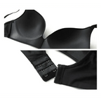 Seamless Bras for Women Push Up Bra No Wire Brassiere A B Cup Underwear Bra Three Quarters 3/4 Cup Thin Soft Sexy Stevvex