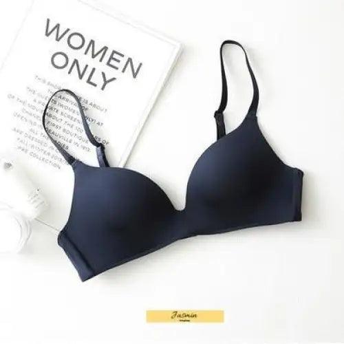 Seamless Bras for Women Push Up Bra No Wire Brassiere A B Cup Underwear Bra Three Quarters 3/4 Cup Thin Soft Stevvex