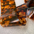 Tortoiseshell Amber Nails Tortoise Shell Nail Art Foil Transfer Decals Wraps Tips Nail Manicure Decorations Leopard Nail Foil Transfer Stickers Leopard Snake Laser Gold Design Nail Foil Decals Art Sticker for Women Manicure Tips Stevvex