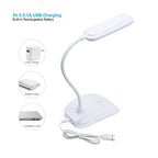 Touch LED Desk Lamps Built-in Lithium Battery USB Charging Natural Warm White Dimmable Night Lights For Bedroom Bedside Decorative Table Lamp Cute Study Lamps for Bedroom Décor