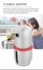 Touchless Automatic Soap Dispenser USB Charging Smart Foam Machine Infrared Sensor Foam Soap Dispenser Hand Sanitizer Touchless Commercial Easy Refill Soap & Sanitizer Holder Hand Free Sensor Wall Mount Adjustable Liquid Gel Stevvex