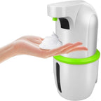 Touchless Automatic Soap Dispenser USB Charging Smart Foam Machine Infrared Sensor Foam Soap Dispenser Hand Sanitizer Touchless Commercial Easy Refill Soap & Sanitizer Holder Hand Free Sensor Wall Mount Adjustable Liquid Gel Stevvex
