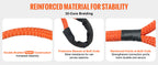 SucceBuy 20/30ft Car Towing Rope Off Road Snatch Tow Strap Rescue Recovery Resistant Which Rope for Jeep Car Truck ATV Tractor Lootquake LLC