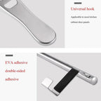 Towel Rack Over Door Towel Bar Hanging Holder Stainless Steel Bathroom Kitchen Cabinet Towel Rag Rack Shelf Hanger Tool Gadget Stevvex
