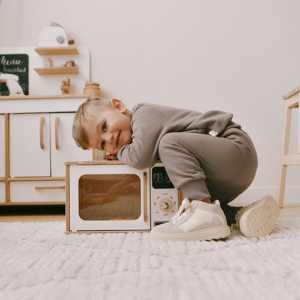 Wooden Microwave Toy - SJB-DIAMOND ELITES