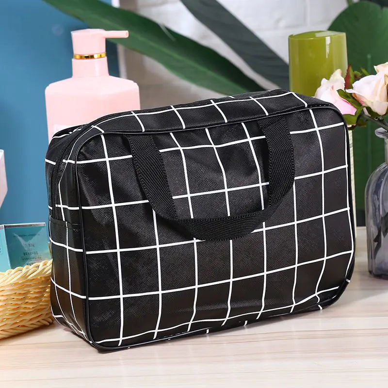 Travel Cosmetic Bag for Daily Essentials and Toiletries Pi-Mart