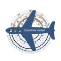 Travel Tracker 3D Colored Wooden World Map – Cruise