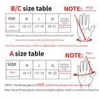 Training Weight Lifting Unisex Gloves Fitness Sports Body Building Gymnastics Grips Gym Hand Palm Wrist Protector Gloves Stevvex