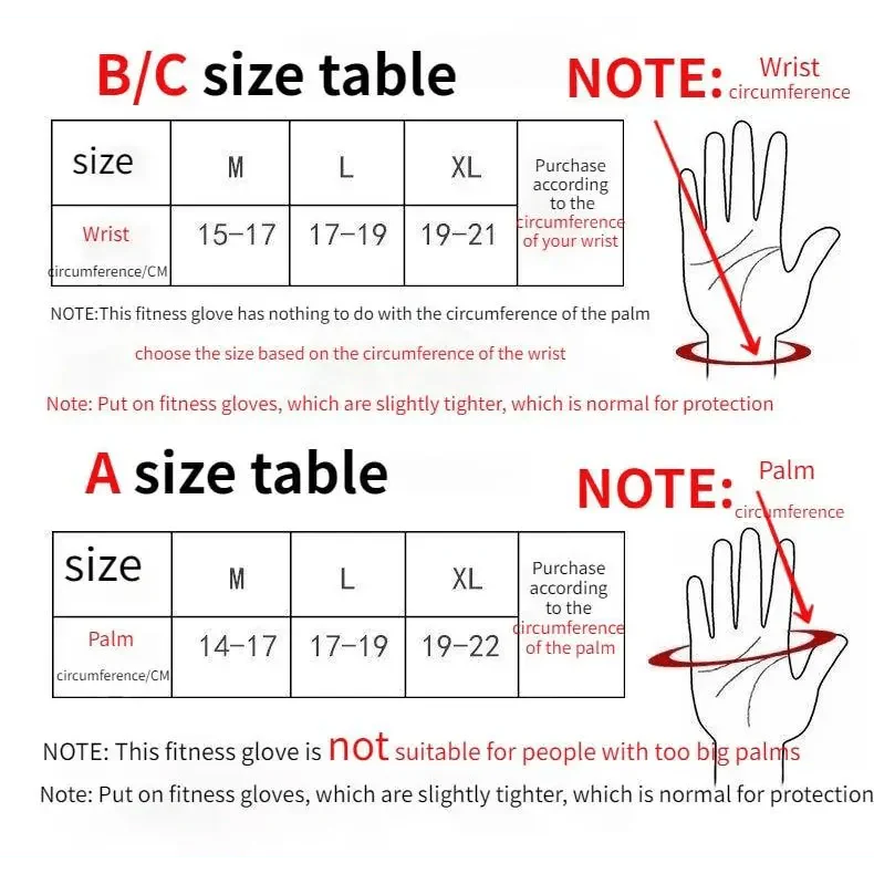 Training Weight Lifting Unisex Gloves Fitness Sports Body Building Gymnastics Grips Gym Hand Palm Wrist Protector Gloves Stevvex