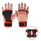 Training Weight Lifting Unisex Gloves Fitness Sports Body Building Gymnastics Grips Gym Hand Palm Wrist Protector Gloves Stevvex