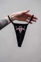Tramp Stamp Couture Thong Thrash Happy
