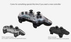 Transparent Eye Catching Wireless Dual Shock Bluetooth Joystick Gamepad Console Controller Compatible With PC Laptop Stevvex