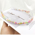 Transparent Quicksand Headbands for Children Kids Girls Fashion Glitter Sequin Teeth Hairbands Bezel Hair Hoops Gorgeous Hair Accessories For Women Stevvex