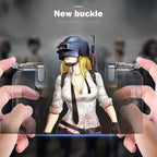 Transparent Simple Joystick Shooting Key Button Trigger Controller Gamepad Gaming Controller Compatible With Smartphones Mobile Stevvex