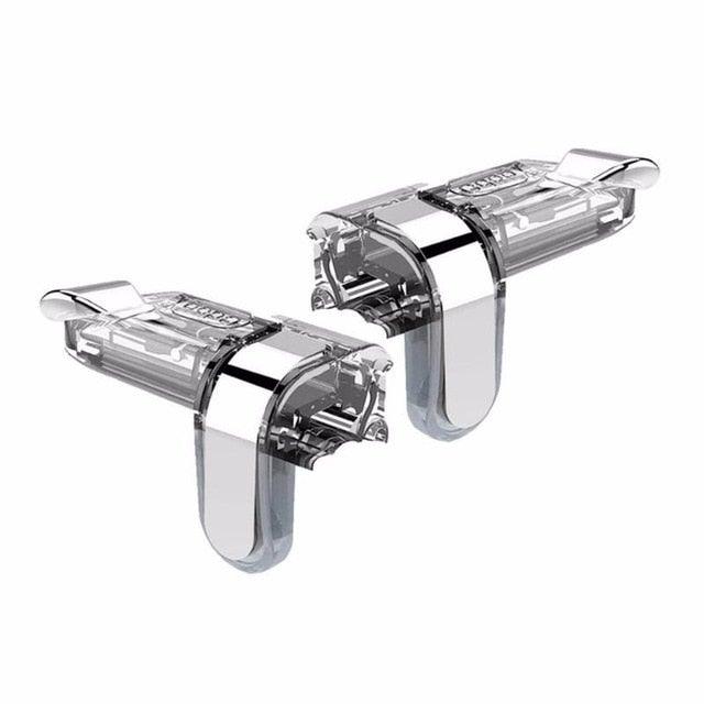 Transparent Simple Joystick Shooting Key Button Trigger Controller Gamepad Gaming Controller Compatible With Smartphones Mobile Stevvex