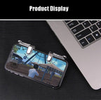 Transparent Simple Joystick Shooting Key Button Trigger Controller Gamepad Gaming Controller Compatible With Smartphones Mobile Stevvex