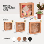 Travel Box Pecan - SJB-DIAMOND ELITES