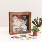 USA Travel Box Dark Walnut - SJB-DIAMOND ELITES