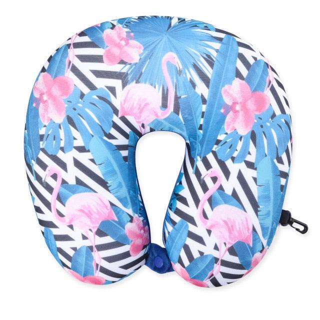 Travel U Shape Neck Pillow Reading Sleeping Long Flights Road Trips Microbead Neck Rest Support Cushion Portable Feather Soft Microfiber Neck Pillow Travel Pillow U-Shaped Neck Pillow Ultra Soft Comfortable Cushion for Neck Support Super for Home Office Stevvex